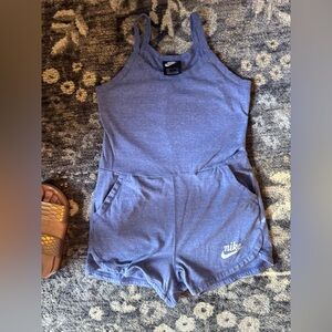Nike Women's Blue Romper